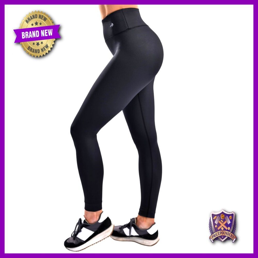 High Waisted Compression Leggings Performance Shaping Gym Yoga Workout Pants